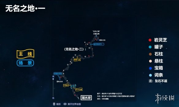 《古剑奇谭3》无名之地全收集地图一览 无名之地收集物品位置介绍 1