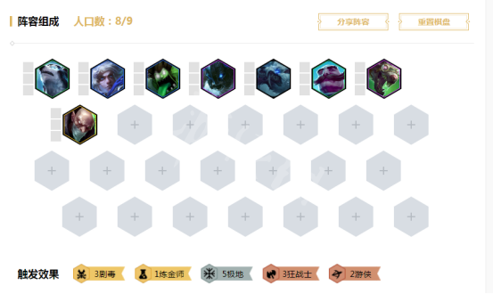 《云顶之弈》9.24版本极地剧毒流阵容玩法详解 8