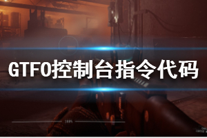 《GTFO》控制台怎么用？控制台指令代码一览